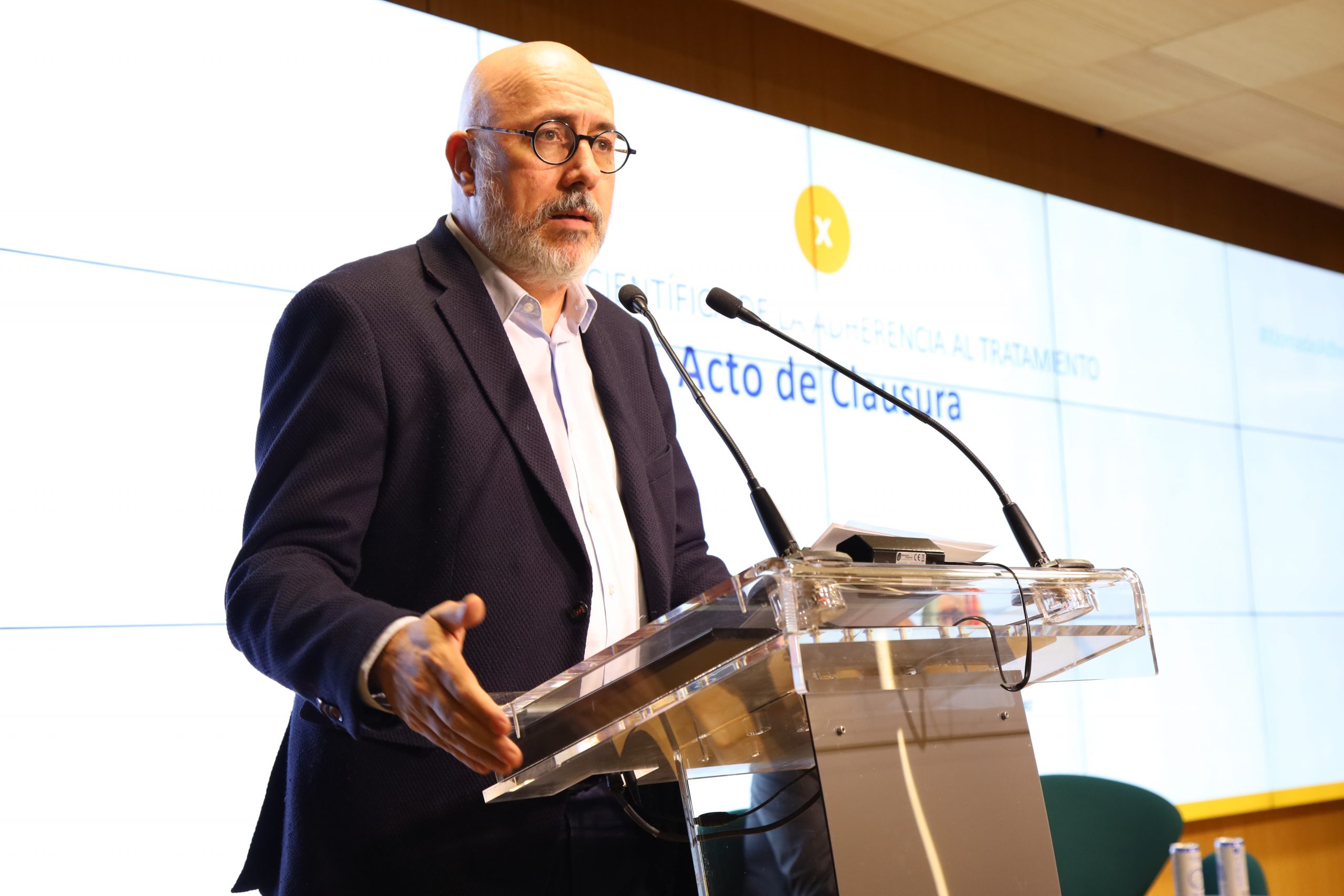  Francisco Javier Martínez durante el acto clausura 